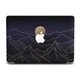 Чехол пластиковый для MacBook Air 13 M2 13.6" А2681 2022 Темно-синие горы золотистое солнце - изображение 1