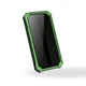 УМБ Power Bank Solar 20000 mAh із сонячною панеллю та ліхтариком зелений NOY65 - зображення 1