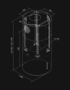 Вытяжка NORTBERG Cylindro Inox 40 (3321) - изображение 9