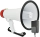 Гучномовець рупор підсилювач голосу з мікрофоном Megaphone ER - 55 Червоний - зображення 1