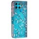 Чохол з малюнком Deexe Color Wallet для Infinix Smart 6 (X6511) - Plum Blossom - зображення 3
