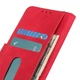 Чохол-книжка KHAZNEH Retro Wallet для Xiaomi Poco C40 / Redmi 10C / Redmi 10 Power - Red - зображення 7