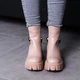 Ботинки женские Fashion Leith 3466 38 размер 24,5 см Бежевый 4261025 - изображение 1