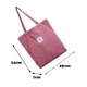 Сумка для покупок/шоппер/тоут через плече 7л вельветова VelvetBag рожева (LB-66111) - зображення 2