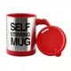 Кружка чашка мешалка с крышкой Self Stirring Mug Красная - изображение 2
