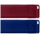 USB флеш накопитель Verbatim 2x32GB Store'n'Go Slider Red/Blue USB 2.0 (49327) - изображение 2