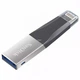 USB флеш накопитель SanDisk 64GB iXpand Mini USB 3.0/Lightning (SDIX40N-064G-GN6NN) - изображение 3