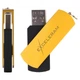 USB флеш накопитель eXceleram 64GB P2 Series Yellow2/Black USB 2.0 (EXP2U2Y2B64) - изображение 4