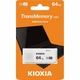 USB флеш накопитель Kioxia 64GB U301 White USB 3.2 (LU301W064GG4) - изображение 3