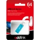 USB флеш накопитель AddLink 64GB U12 Aqua USB 2.0 (ad64GBU12A2) (317006) - изображение 2