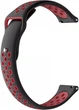 Ремешок Sport для Xiaomi Watch S1 (Acttive) Black Red (29006-44) - изображение 2
