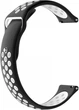Ремешок Sport для Xiaomi Watch S1 (Acttive) Black White (29006-1E) - изображение 2
