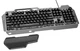 Набір гри 2 в 1 клавіатурі та миші Hoco GM12 Light та Shadow RGB, чорний - зображення 3