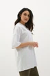 Оверсайз Футболка LUCAS біла S/M (8000328) - изображение 4