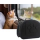 Переноска для котов/собак до 6 кг складная с шлейкой через плечо EVA Pet Care черная (GS-64485) - изображение 7