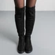 Ботфорты женские зимние Fashion Raven 3841 36 размер 23,5 см Черный 4432351 - изображение 3