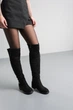 Ботфорты женские зимние Fashion Raven 3841 36 размер 23,5 см Черный 4432351 - изображение 10