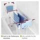 Сушилка для белья Wenko Summer Dry, 13м, 153x76x46 см, металл, белый, розовый - изображение 4