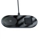 Беспроводная зарядка QI BASEUS Simple 2in1 Wireless Charger 18W Max For Phones+Pods. Black - изображение 3