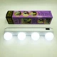 Подсветка зеркала светодиодная лампа на присосках 4 LED STUDIO GLOW White - изображение 5
