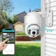 IP камера видеонаблюдения уличная поворотная с удаленным доступом UKC CAMERA CAD N3 WIFI White (zhs0044) - изображение 2
