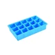 Силиконовая форма для льда CUMENSS AI-807 Cube 15 Light Blue кубики - изображение 2