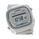 Наручний годинник Casio LA670WEA-7EF квадратний Сріблястий - зображення 1