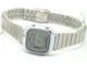 Наручний годинник Casio LA670WEA-7EF квадратний Сріблястий - зображення 3