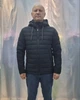 Чоловічий пуховик Zerofrozen ZF70017 46 Чорний - зображення 1