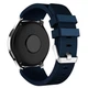 Силиконовый ремешок Watchbands Galaxy для Samsung Gear S3 / Samsung Galaxy Watch 46mm - тёмно-синий (WB001GALAXYDARKBLUE) - изображение 3