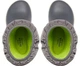 Зимние сапоги Crocs Kids Crocband Winter Boot Slate Grey/Lime Punch р. 7/24/11.5см - изображение 4