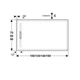 Поддон для душевой кабины GEBERIT Sestra 80x100x4см прямоугольный из искусственного камня без сифона белый 550.252.00.2 - изображение 2