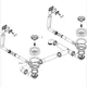 Сифон для кухонной мойки двойной HANSGROHE D15-10 впуск 1 1/2" выпуск горизонтальный сатин 43922800 - изображение 2