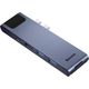 USB-хаб Baseus Thunderbolt C+Pro 7-in-1 Smart Hub Gray (CAHUB-L0G) [72637] - изображение 1