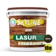 Лазур декоративно-захисний для обробки дерева SkyLine LASUR Wood Венге 10л - зображення 2
