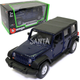 Машинка металлическая Jeep Wrangler Unlimited Rubicon «Bburago» Джип Вранглер синий 13*6*5 см (18-43012) - зображення 1