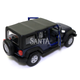 Машинка металлическая Jeep Wrangler Unlimited Rubicon «Bburago» Джип Вранглер синий 13*6*5 см (18-43012) - зображення 7