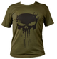 Футболка тактична СооlMax Skull XL OLIVE - зображення 1