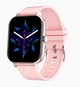 Смарт часы GLOBEX Smart Watch фитнес браслет с силиконовым ремешком Bluetooth Pink - изображение 1