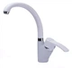 Смеситель-кран кухонный GLOBUS LUX Queensland GLQU-0203S-BIG-7-WHITE - изображение 2