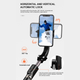 Стедікам Gimbal 40GS Стабілізатор для телефону-Монопод-тринога з Bluetooth підключенням і пультом Чорний - зображення 12