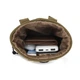 Сумка тактична на пояс AOKALI Outdoor B22 (Camouflage CP) невелика камуфляжна на затяжках taktical - зображення 4