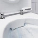 Унитаз подвесной безободковый белый GEBERIT iCon без сиденья 204060000 - изображение 4