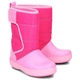 Зимние сапоги Crocs Kids LodgePoint Snow Boots Candy Pink/Party Pink р. 12/29/18.5см - изображение 1