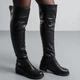 Ботфорты женские зимние Fashion Arabella 3855 37 размер 24 см Черный 4432443 - изображение 1
