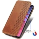 Чохол книжка GETMAN Cubic (PU) на Xiaomi Redmi Note 9s / Note 9 Pro / Note 9 Pro Max Коричневий - зображення 5