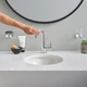 Стакан для зубных щеток подвесной GROHE Essentials хром стекло 40447001 - изображение 5