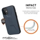Чехол милитари противоударный UAG Civilian (Original) 11234D115555 для Iphone 12 Mini (5.4") Mallard - изображение 3