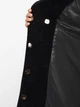 Пальто чорне демісезонне DANNA 1787BL 42 - зображення 5