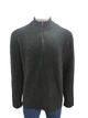 Чоловічий свитер GAP Recycled Sweater на блискавці 1/4 з довгим рукавом, темно - сірий, розмір XL - зображення 1
